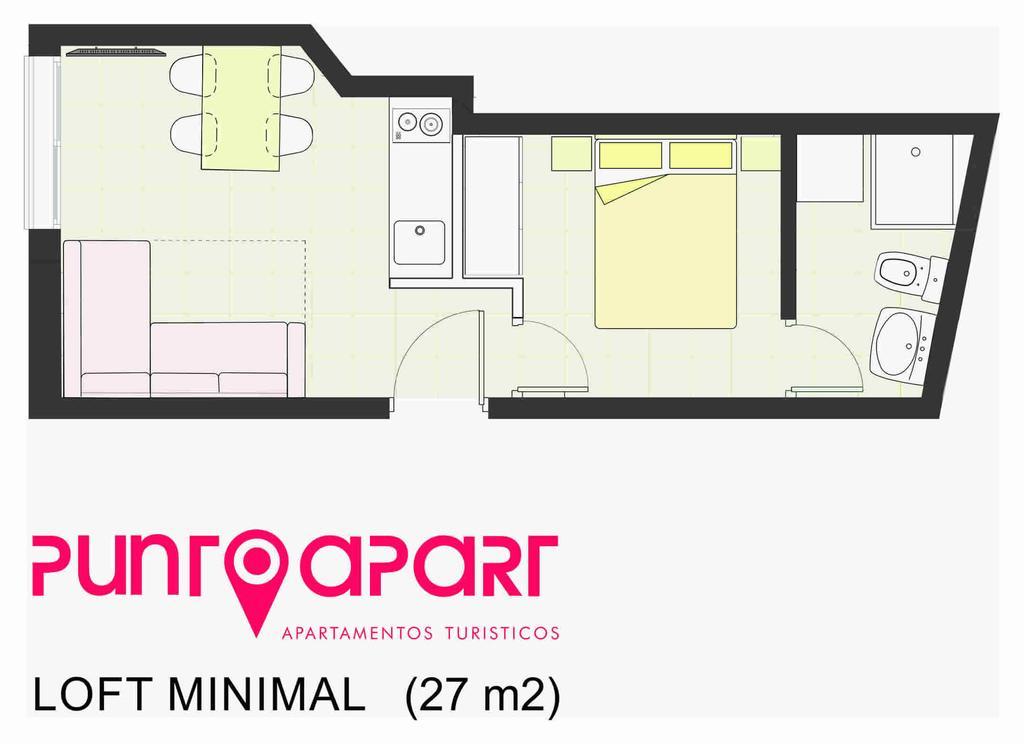 Apartamentos Puntoapart Malaga Room photo